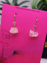 Load image into Gallery viewer, Handmade Clear Quartz Quartz Natural Drop Earrings , Stone Earrings
