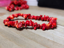 Load image into Gallery viewer, Red Jasper Natural Healing Bracelet Chip Bracelet Natural Bracelet