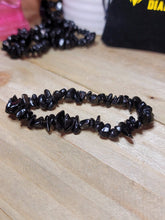 Load image into Gallery viewer, Snowflake Obsidian Healing Bracelet Chip Bracelet Handmade