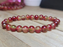 Load image into Gallery viewer, Watermelon Tourmaline Beaded 8mm bracelet Healing Crystal Genuine