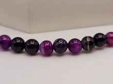 Load image into Gallery viewer, Amethyst Choker Necklace Silver tone Gorgeous Choker 4mm Beads