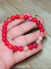 Load image into Gallery viewer, Carnelian Bracelet | Root Sacral Chakra Healing Stone | Virgo Zodiac | Vitality |
