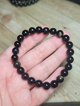 Load image into Gallery viewer, Black Obsidian 8mm bracelet Healing Crystal Genuine Beautiful