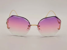 Load image into Gallery viewer, Rimless Sunglasses Women Ocean Water Cut Eyewear Women/Men
