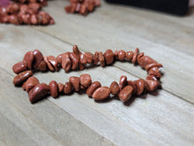 Load image into Gallery viewer, Gold Sandstone Natural Healing Bracelet Chip Bracelet