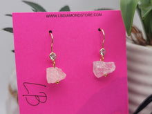 Load image into Gallery viewer, Handmade Clear Quartz Quartz Natural Drop Earrings , Stone Earrings