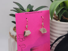 Load image into Gallery viewer, Handmade Green Aventurine Natural Drop Earrings , Stone Earrings