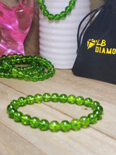 Load image into Gallery viewer, Natural Handmade Crystal bracelet Cracked Quartz Beaded 8mm