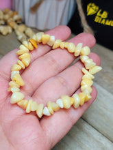 Load image into Gallery viewer, Yellow Aventurine Chip Bracelet | Stretch bracelet, aventurine love and opportunity bracelet