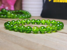 Load image into Gallery viewer, Natural Handmade Crystal bracelet Cracked Quartz Beaded 8mm