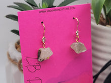 Load image into Gallery viewer, Handmade Green Aventurine Natural Drop Earrings , Stone Earrings