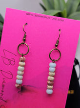 Load image into Gallery viewer, Handmade Amazonite Natural Drop Earrings , Stone Earrings