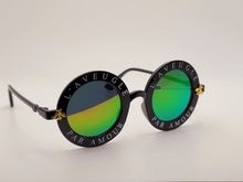 Load image into Gallery viewer, L’Aveugle Par Amour Round Bee Vintage Sunglasses | Trendy Sunglasses