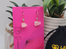 Load image into Gallery viewer, Handmade Clear Quartz Quartz Natural Drop Earrings , Stone Earrings