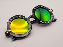 Load image into Gallery viewer, L’Aveugle Par Amour Round Bee Vintage Sunglasses | Trendy Sunglasses