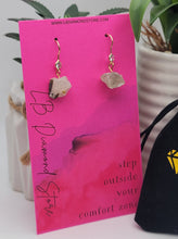Load image into Gallery viewer, Handmade Green Aventurine Natural Drop Earrings , Stone Earrings