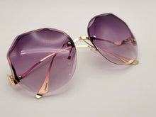 Load image into Gallery viewer, Rimless Sunglasses Women Ocean Water Cut Eyewear Women/Men