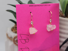 Load image into Gallery viewer, Handmade Clear Quartz Quartz Natural Drop Earrings , Stone Earrings