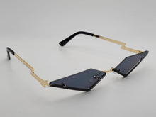 Load image into Gallery viewer, Triangle Wing Edge Rimless Slim Cat-Eye Sunglasses Trendy sunglasses Vintage Sunglasses Retro Punk