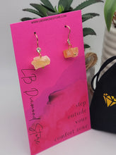 Load image into Gallery viewer, Handmade Citrine Natural Drop Earrings , Stone Earrings