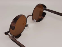 Load image into Gallery viewer, Steampunk Goggles Glasses Round Sunglasses Emo Retro Vintage