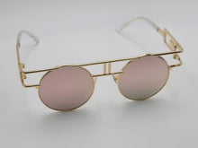 Load image into Gallery viewer, Steampunk Goggles Glasses Round Sunglasses Emo Retro Vintage