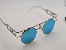 Load image into Gallery viewer, Steampunk Goggles Glasses Round Sunglasses Emo Retro Vintage