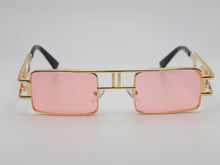 Load image into Gallery viewer, Popular Fashion Small Rectangle Women Luxury Sunglasses Vintage Punk