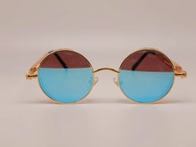 Load image into Gallery viewer, Steampunk Goggles Glasses Round Sunglasses Emo Retro Vintage