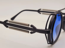 Load image into Gallery viewer, Steampunk Goggles Glasses Round Sunglasses Emo Retro Vintage
