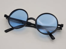 Load image into Gallery viewer, Steampunk Goggles Glasses Round Sunglasses Emo Retro Vintage