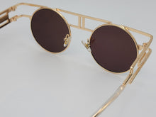 Load image into Gallery viewer, Steampunk Goggles Glasses Round Sunglasses Emo Retro Vintage