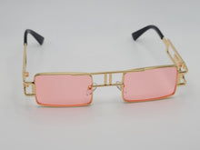 Load image into Gallery viewer, Popular Fashion Small Rectangle Women Luxury Sunglasses Vintage Punk