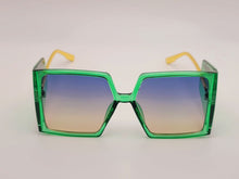 Load image into Gallery viewer, Oversized Big Rectangle Unisex Luxury Sunglasses Vintage Punk Oversized
