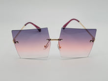 Load image into Gallery viewer, Unique Big Rectangle Unisex Luxury Sunglasses Vintage Punk Oversized