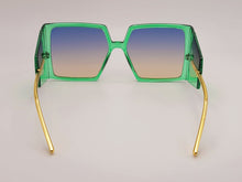 Load image into Gallery viewer, Oversized Big Rectangle Unisex Luxury Sunglasses Vintage Punk Oversized