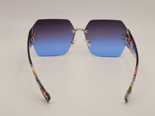 Load image into Gallery viewer, Colorful Rectangle Unisex Luxury Sunglasses Vintage Punk Oversized