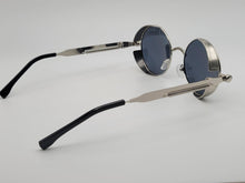Load image into Gallery viewer, Steampunk Goggles Glasses Round Sunglasses Emo Retro Vintage