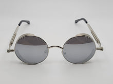 Load image into Gallery viewer, Fashion Silver Circle Unisex Luxury Sunglasses Vintage Punk