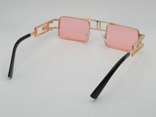 Load image into Gallery viewer, Popular Fashion Small Rectangle Women Luxury Sunglasses Vintage Punk