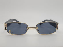 Load image into Gallery viewer, Fashion small Rectangle Unisex Luxury Sunglasses Vintage Punk Oversized