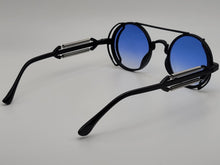 Load image into Gallery viewer, Steampunk Goggles Glasses Round Sunglasses Emo Retro Vintage