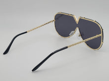 Load image into Gallery viewer, Fashion Large Oversized Rectangle Unisex Luxury Sunglasses Vintage Punk