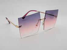 Load image into Gallery viewer, Unique Big Rectangle Unisex Luxury Sunglasses Vintage Punk Oversized