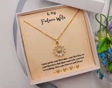Load image into Gallery viewer, Soulmate Necklace Gift For Her, To My future Wife Necklace, Future Wife