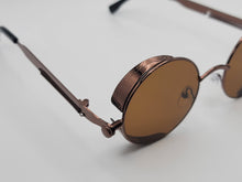 Load image into Gallery viewer, Fashion Brown Circle Unisex Luxury Sunglasses Vintage Punk