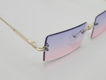 Load image into Gallery viewer, Popular Fashion Small Rectangle Women Luxury Sunglasses Vintage Punk