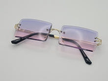 Load image into Gallery viewer, Popular Fashion Small Rectangle Women Luxury Sunglasses Vintage Punk