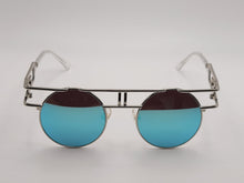 Load image into Gallery viewer, Steampunk Goggles Glasses Round Sunglasses Emo Retro Vintage
