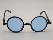 Load image into Gallery viewer, Steampunk Goggles Glasses Round Sunglasses Emo Retro Vintage